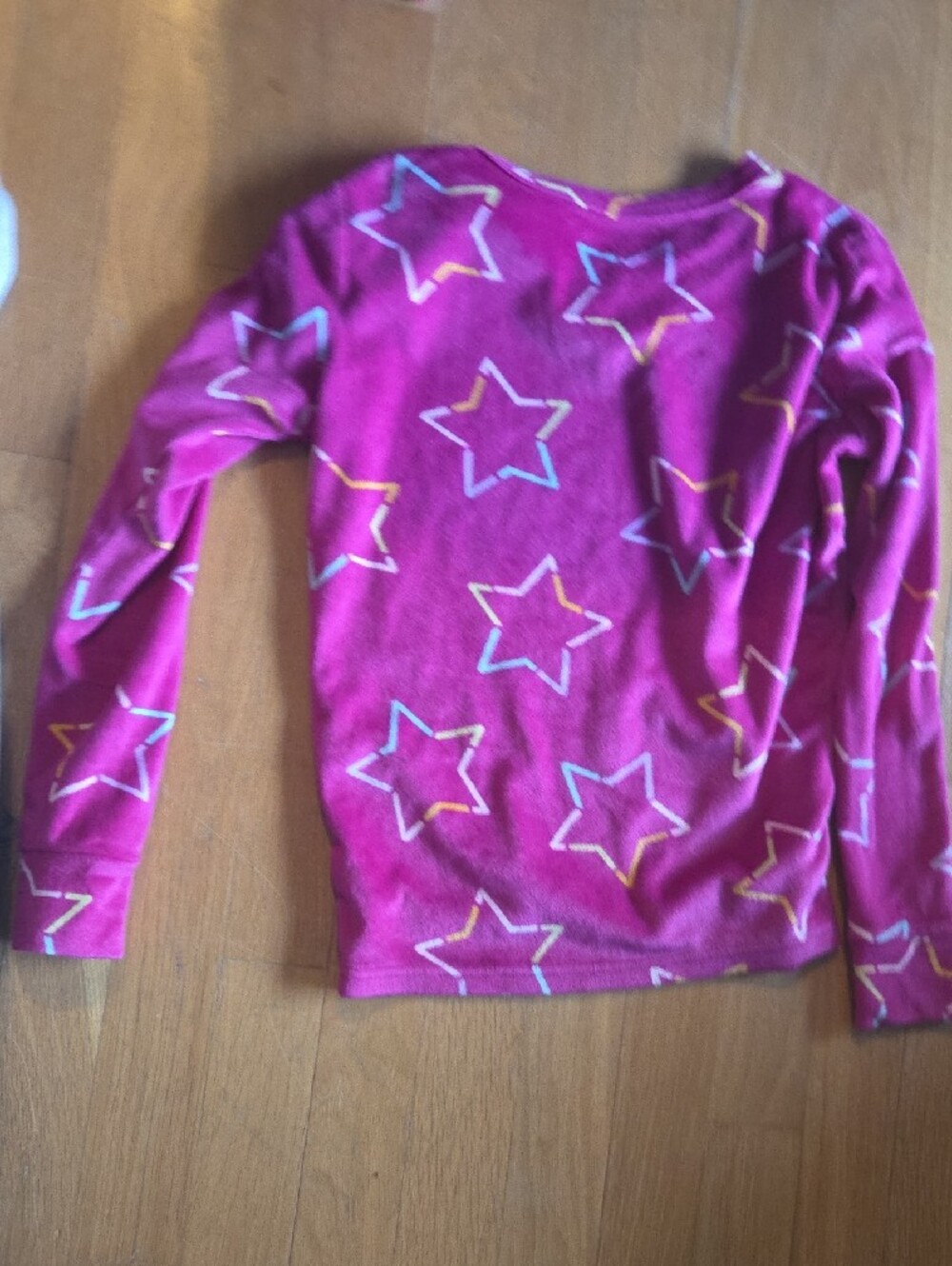 Cat & Jack | Kids Pink Star Fleece Pajama Set - Picture 5 of 5